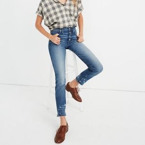 Madewell Jeans Slim Straight Button Fly